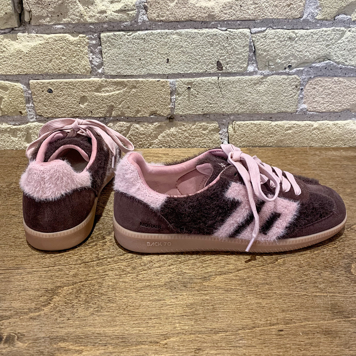BACK 70 Mohair Coffee Pink