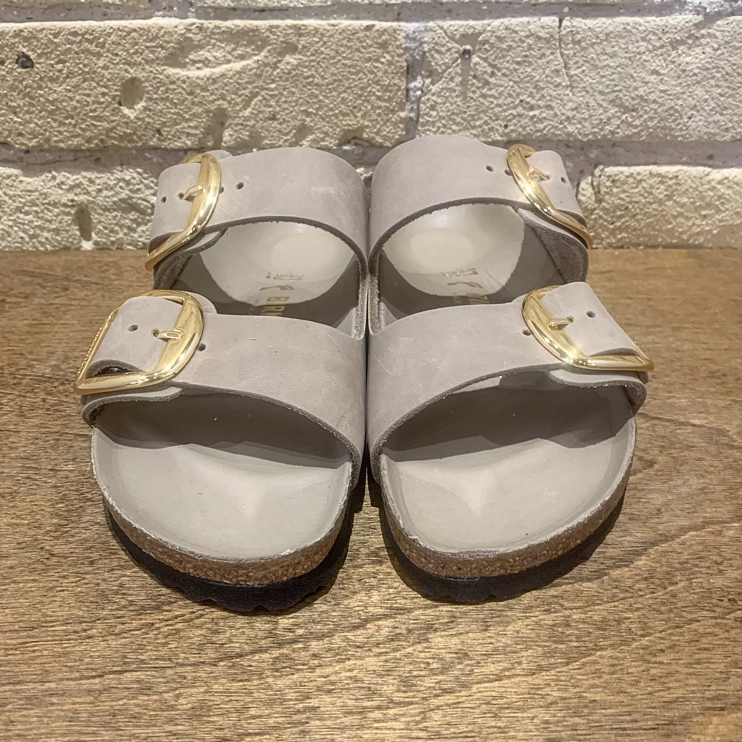 Arizona Big Buckle Tobacco Brown Leather