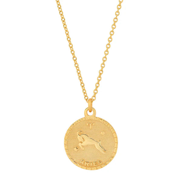 Jen Hansen Zodiac Chain Necklace - Aries
