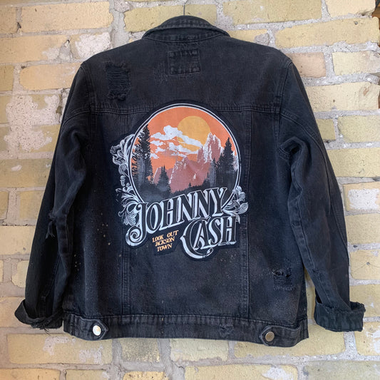 Gearhead Trucker Jacket Johnny Cash