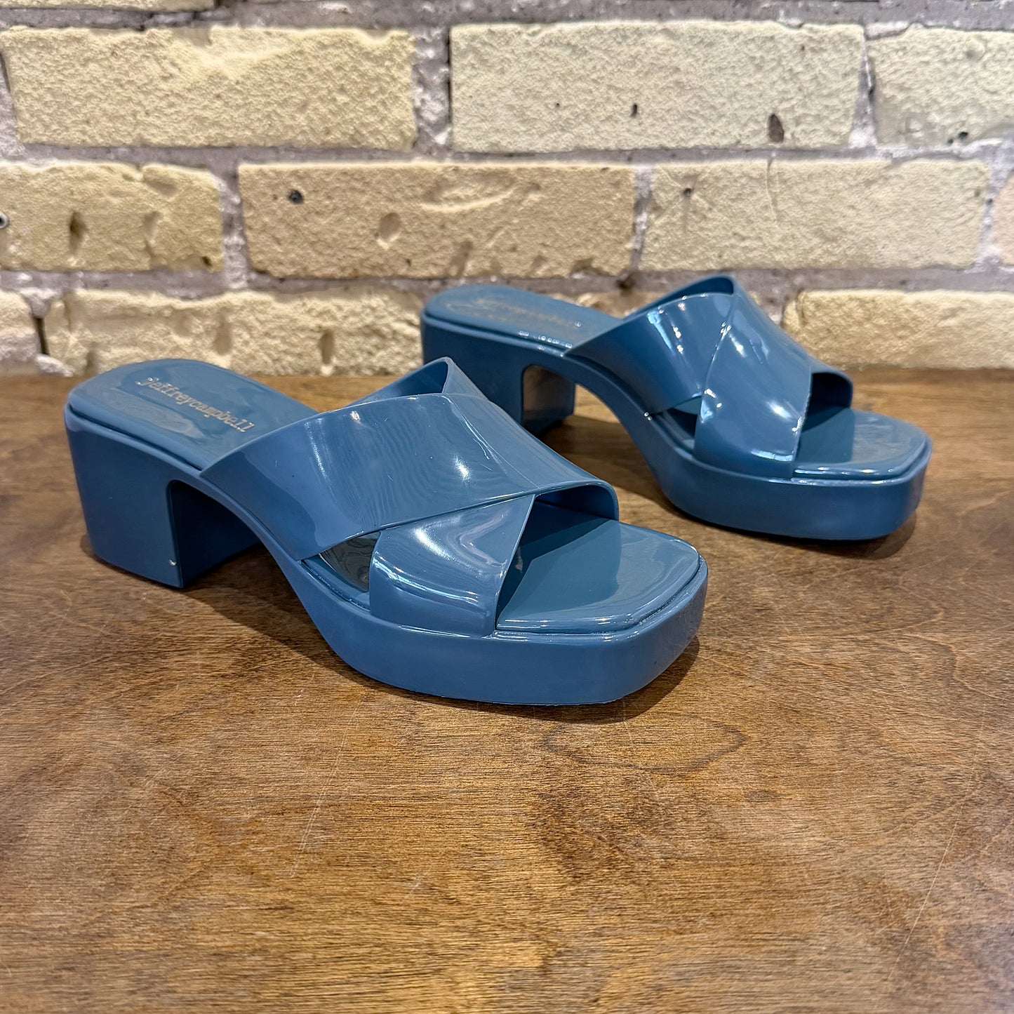Jeffrey Campbell Bubblegum Dusty Blue - shoostore