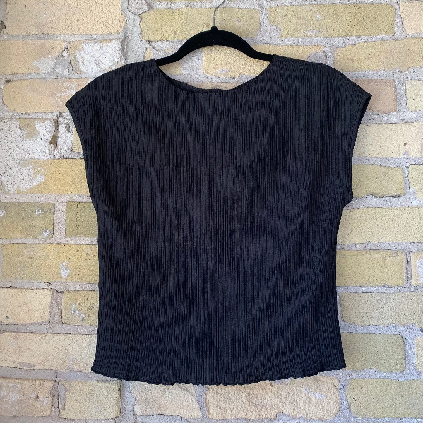 Grade & Gather Pleated Crop Tee