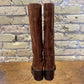 Vagabond Meryl Tall Shaft Boot Brown Suede