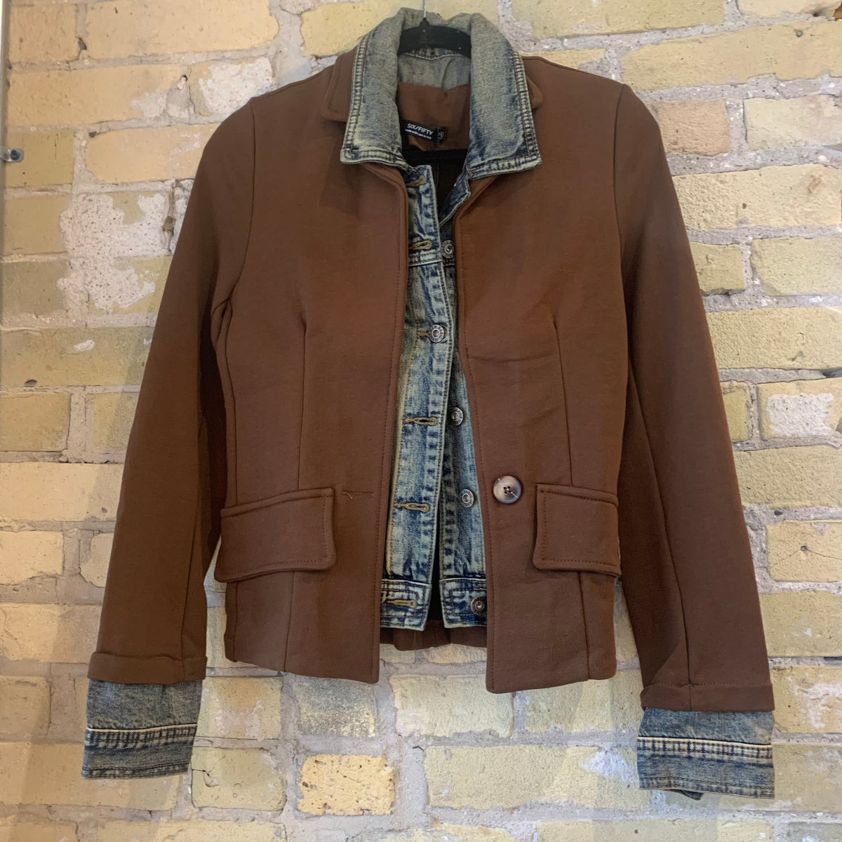 Six Fifty Clarissa Blazer Dark Brown