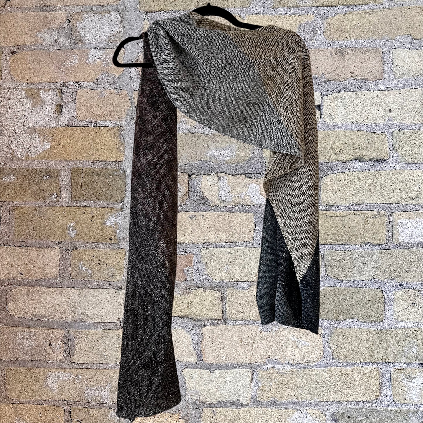 Chat Noir Brown/Taupe/Camel Shawl