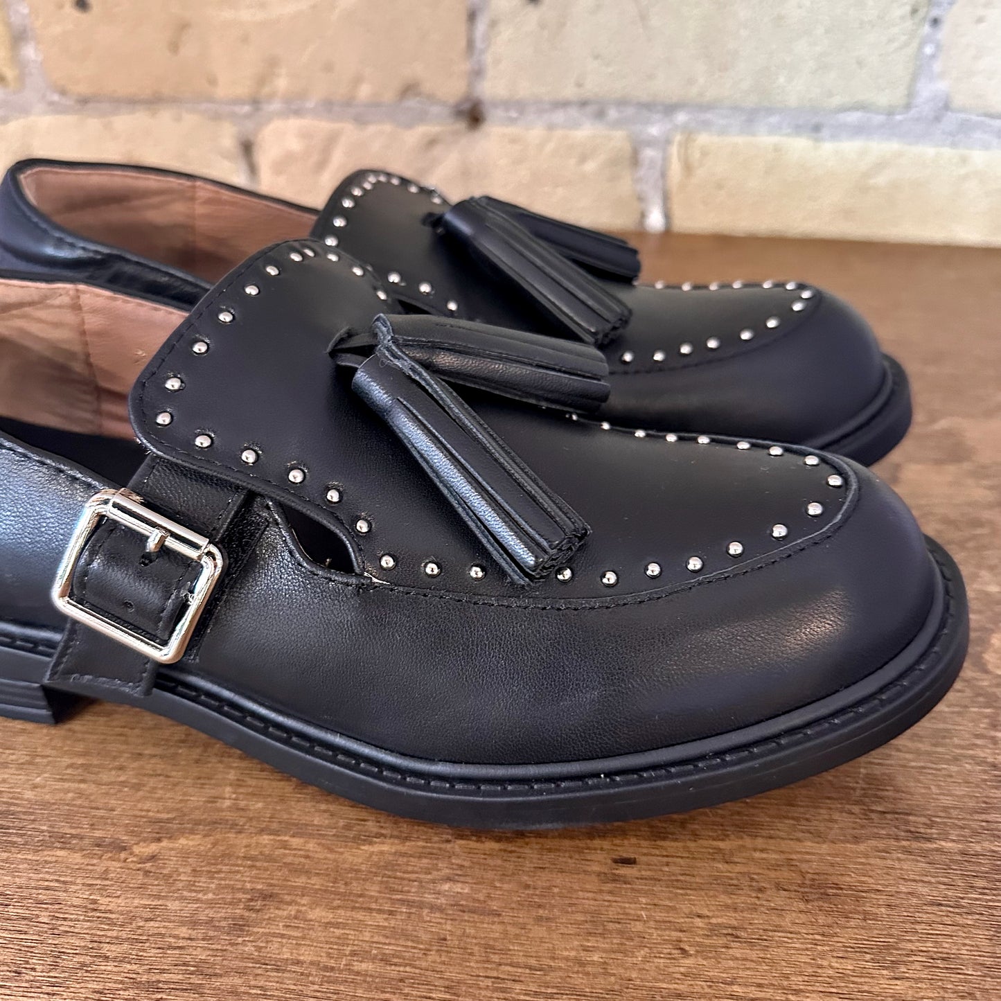 All Black Big Tassel 25