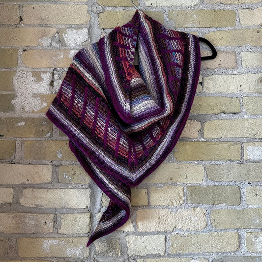 Chat Noir Purple Shawl