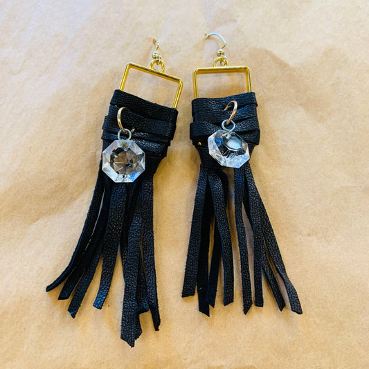 Gearhead Fringe Earring