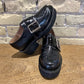 All Black Woven Solid Lugg