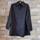 Article X Wrap Button Down Shirt Black