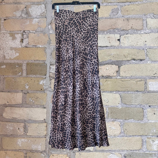 Z Supply Izabel Leopard Skirt