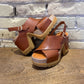 Roam'n™ Rise Heel Sandal Iced Tea/Gum - shoostore