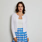 Design History Pointelle Crew Cardigan - shoostore