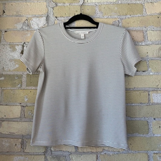 Grade & Gather Striped Cotton Tee
