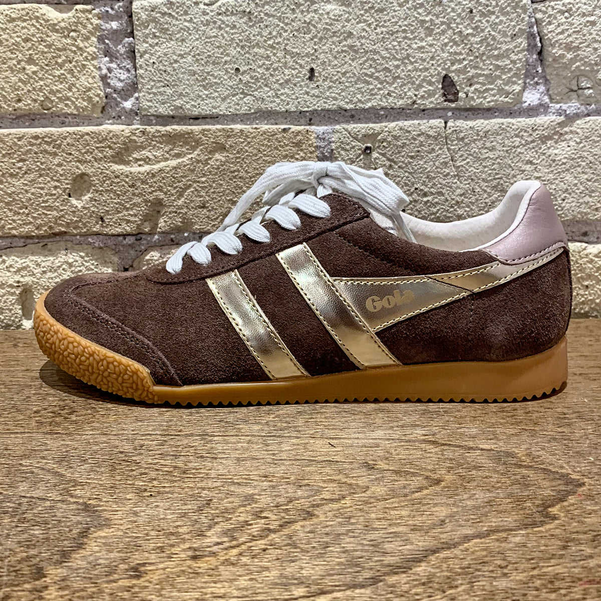 Gola Elan Glitz Dark Brown/Gold/Cameo