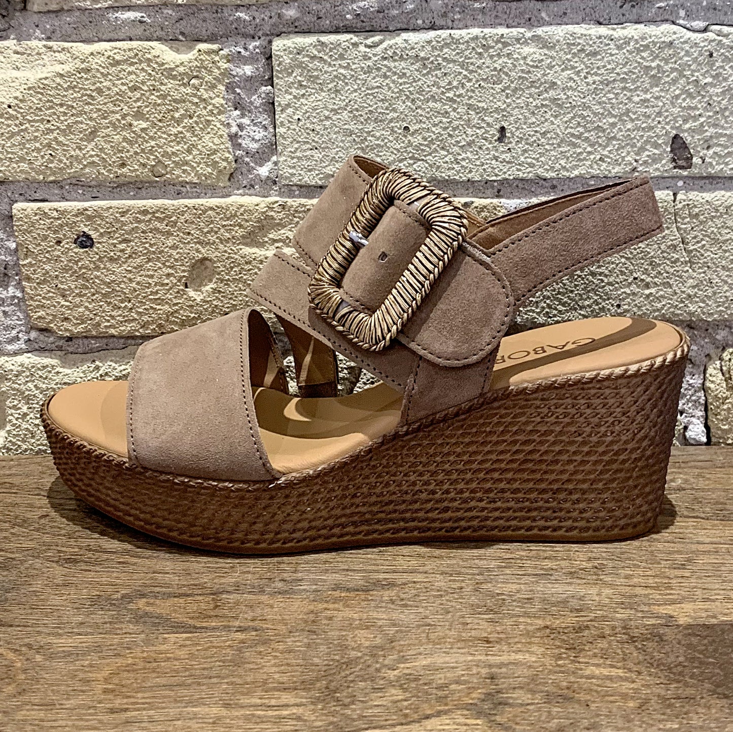 Gabor 84.771.14 Strap Wedge Sandal