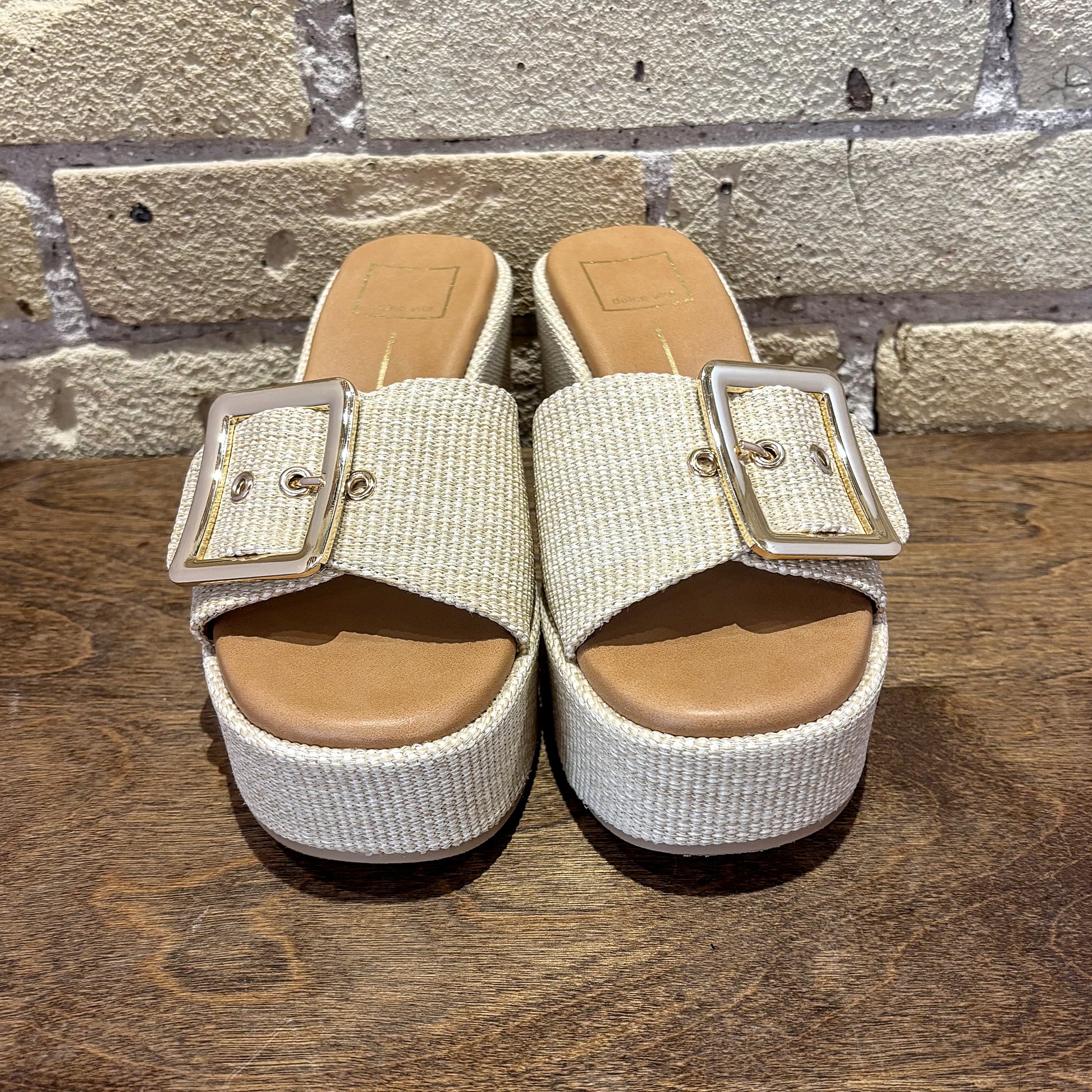 Dolce Vita Jillian Lt Natural Raffia - shoostore
