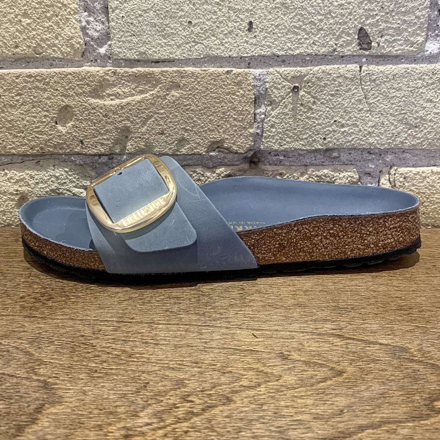 Madrid Big Buckle Basalt Grey - shoostore