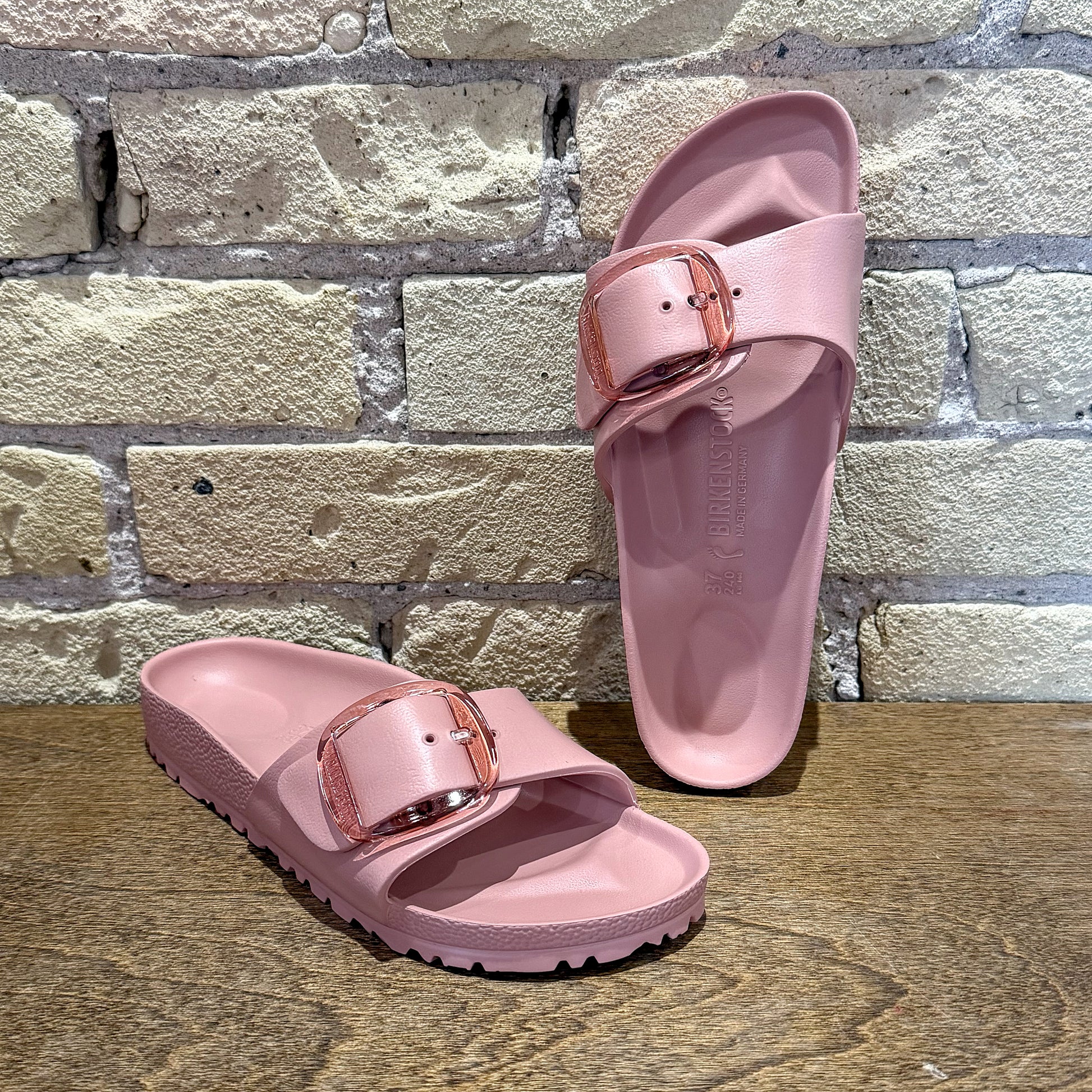 Madrid Big Buckle EVA Pink Clay - shoostore