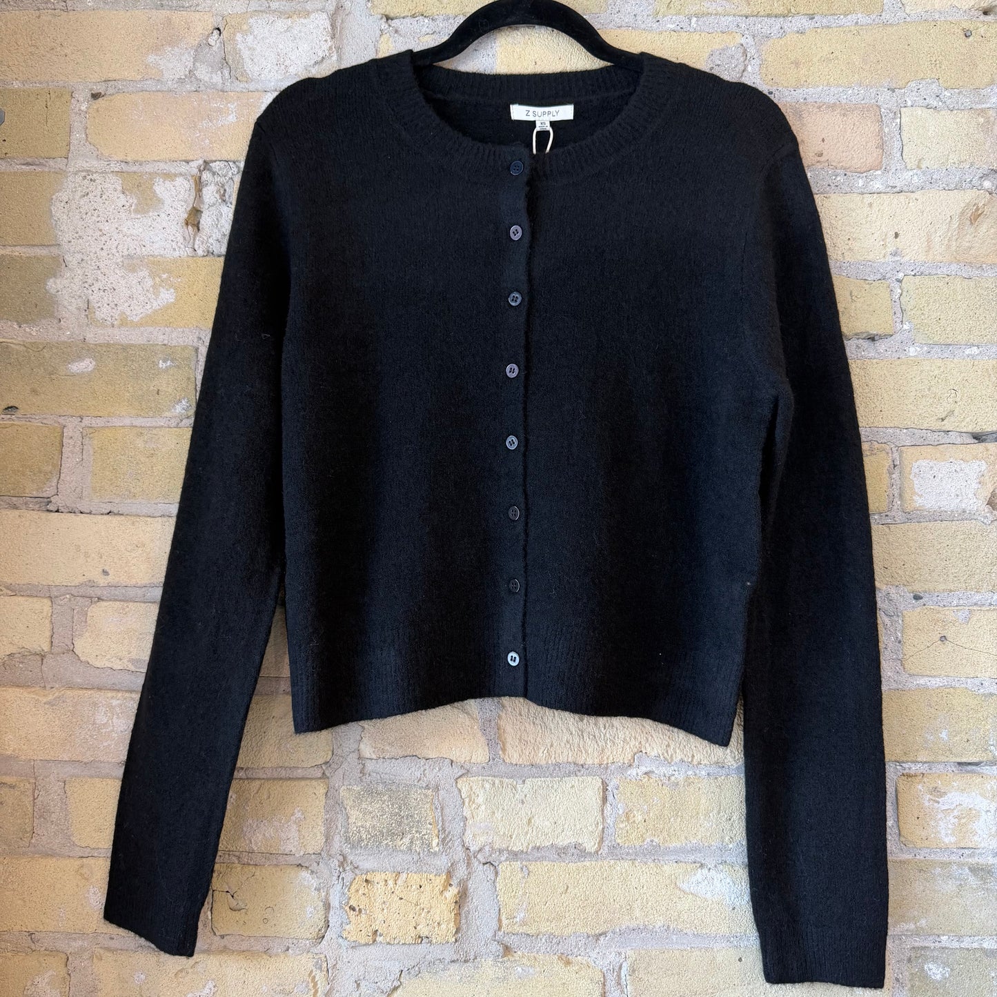 Z Supply Medina Cardigan Black