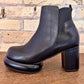 All Black Mod Easy Bootie
