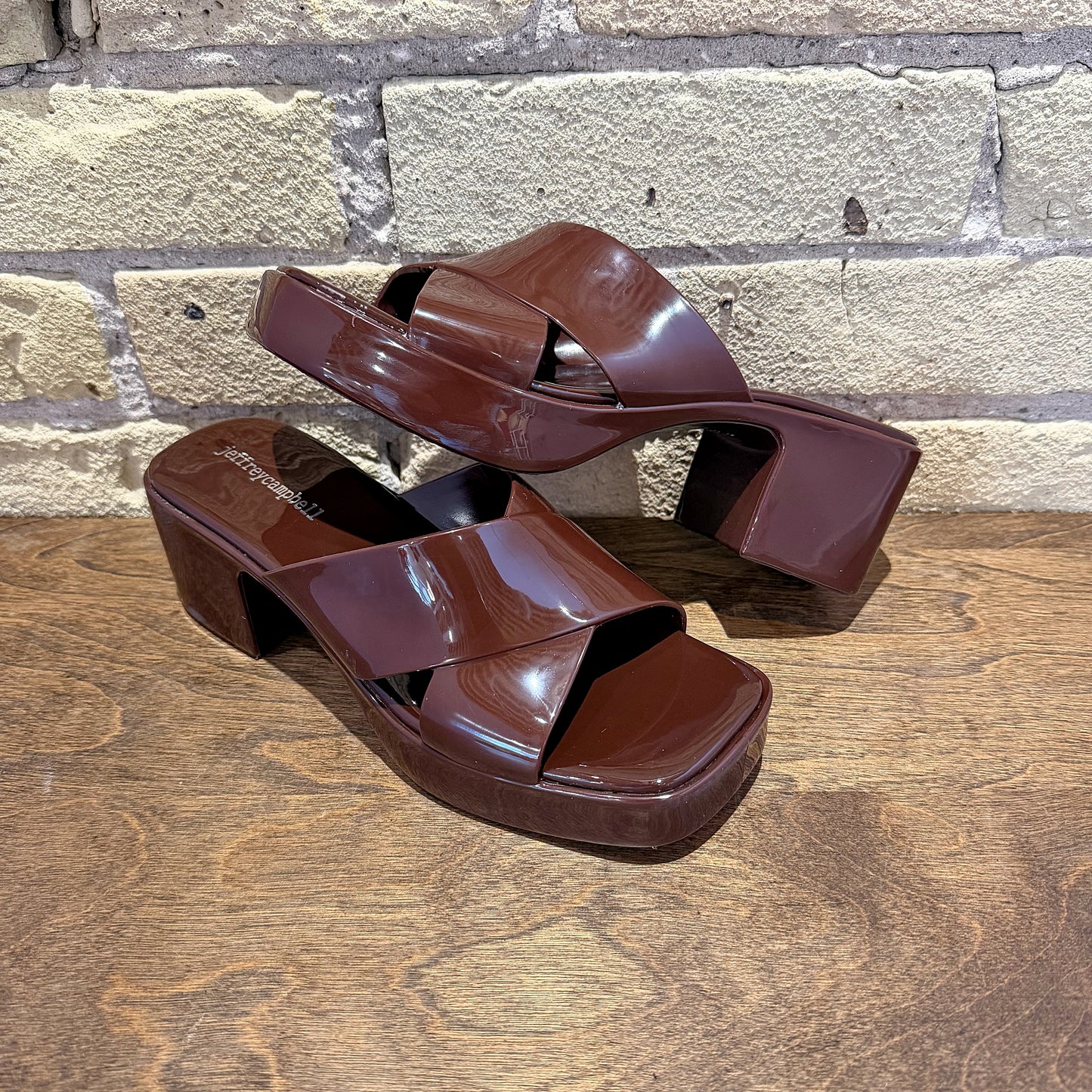 Jeffrey Campbell Bubblegum Chocolate - shoostore