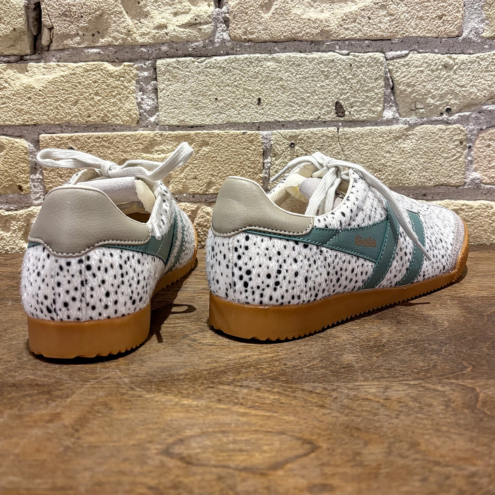 Gola Elan Savanna Cheetah/Feather Grey/Green Mist - shoostore