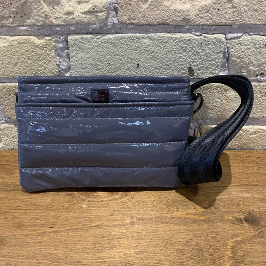 Think Royln Bum Bag/Crossbody Carbon Patent