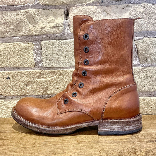 MOMA Male Laceless Boot Cuoio