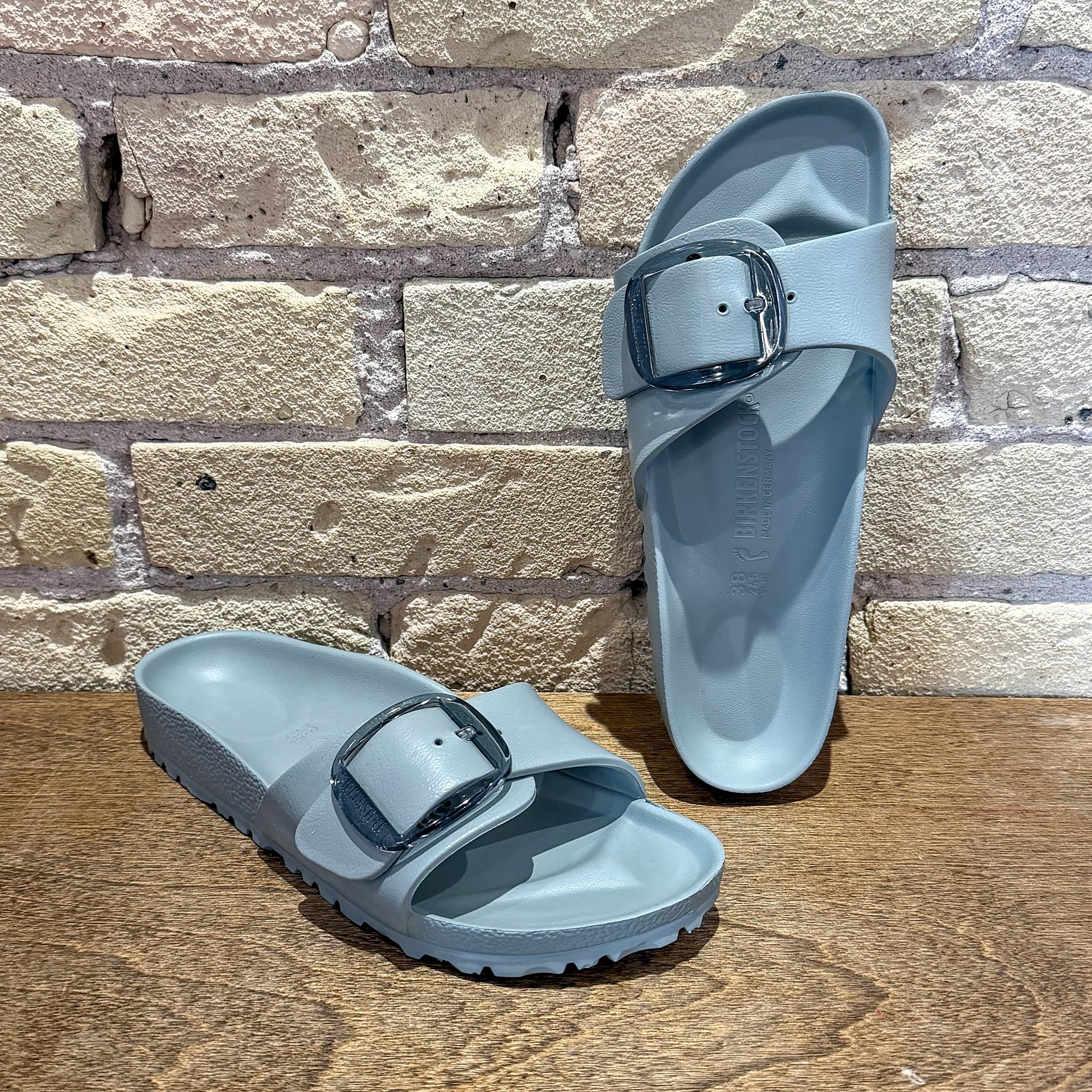 Madrid Big Buckle EVA Pure Sage - shoostore