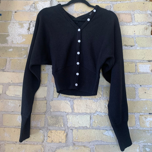 Grade & Gather Black Cardigan