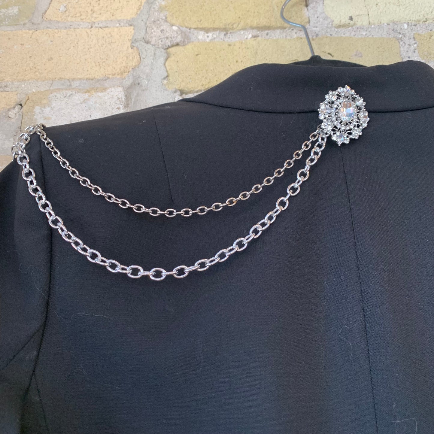 Gearhead  Lapel Bling Blazer