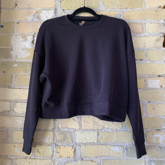 Mono B Luxe Rib Sweater Black
