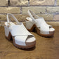 Roam'n™ Rise Heel Sandal Chalk/Gum - shoostore