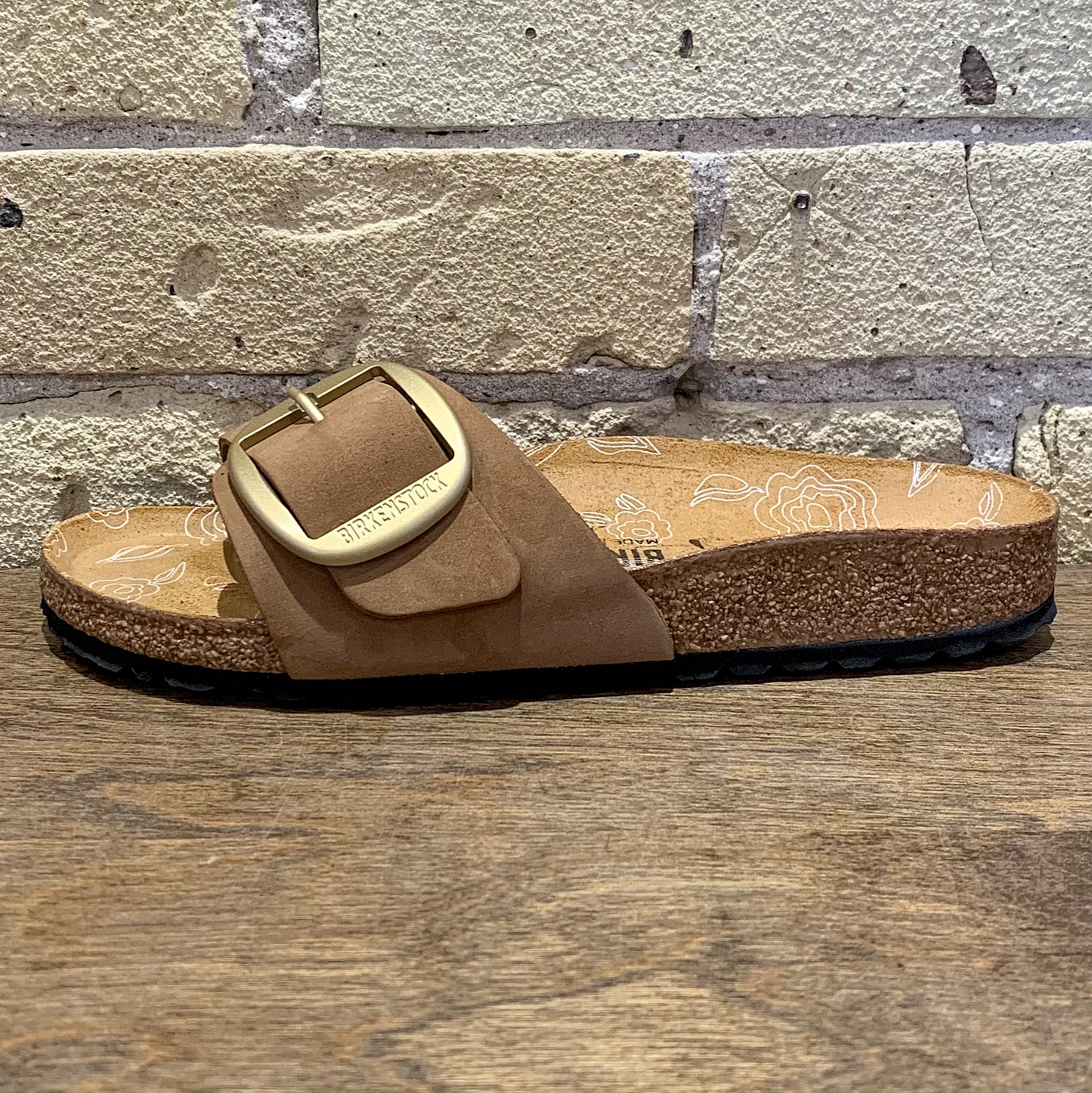 Madrid Big Buckle Mink Nubuck Leather - shoostore
