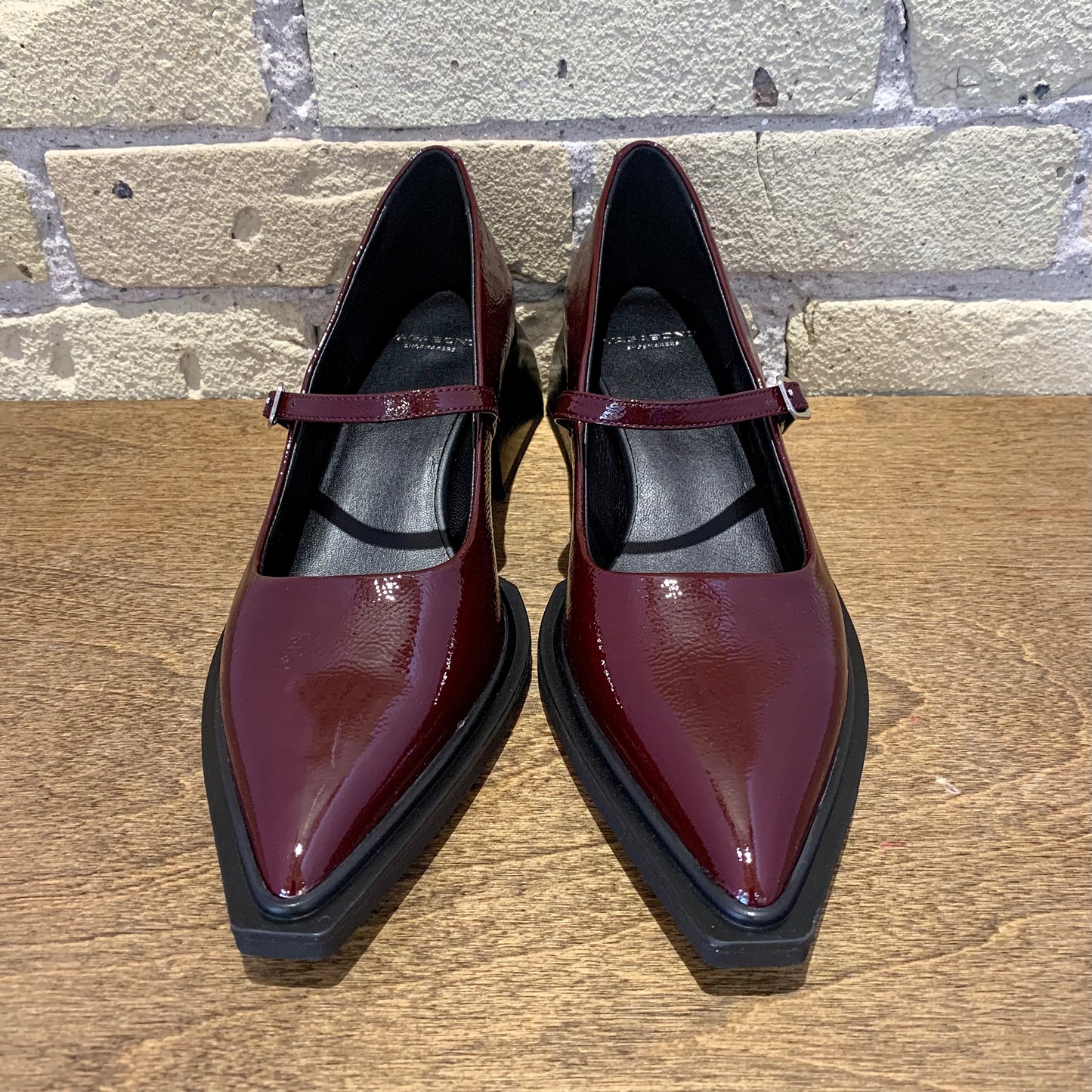 Vagabond Vivian Mary Jane Cherry Red