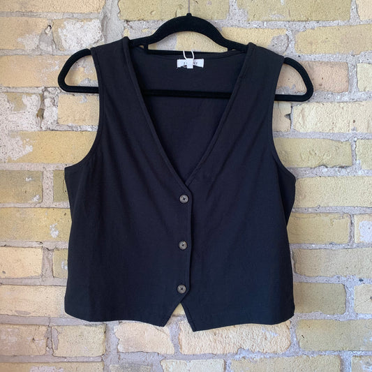 Noelle Jersey Top True Black - shoostore