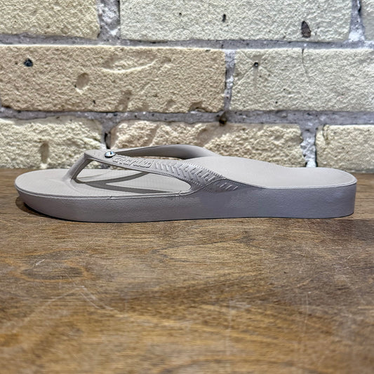 Archies Crystal Taupe - Arch Support Flip Flops