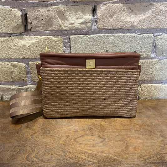 THINK ROYLN Bum Bag Sand Dune Raffia - shoostore