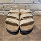 Florida III Platform Sandcastle Nubuck - shoostore