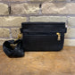 THINK ROYLN Bum Bag Black Raffia - shoostore