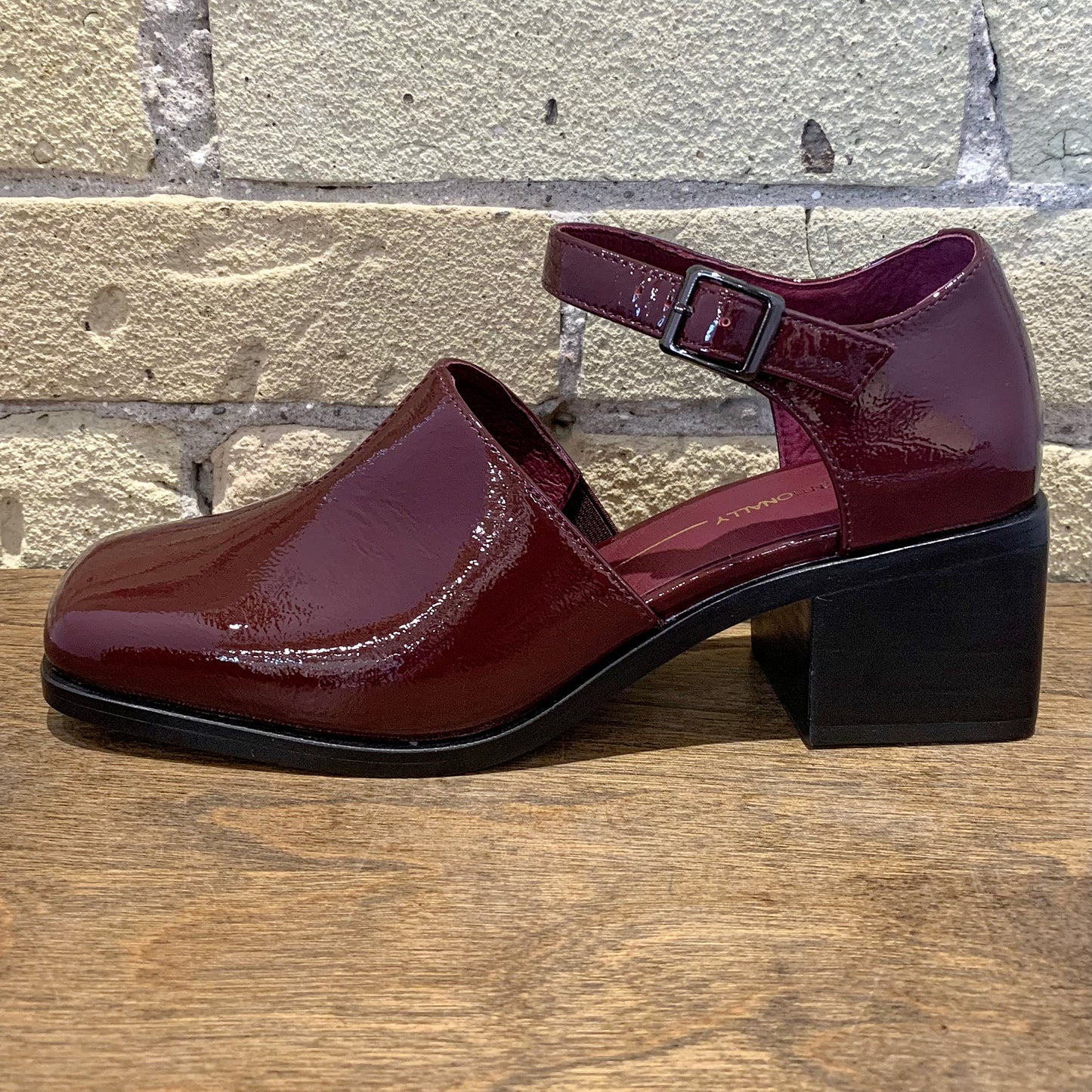Intentionally Blank Marty Patent Merlot Mary Jane