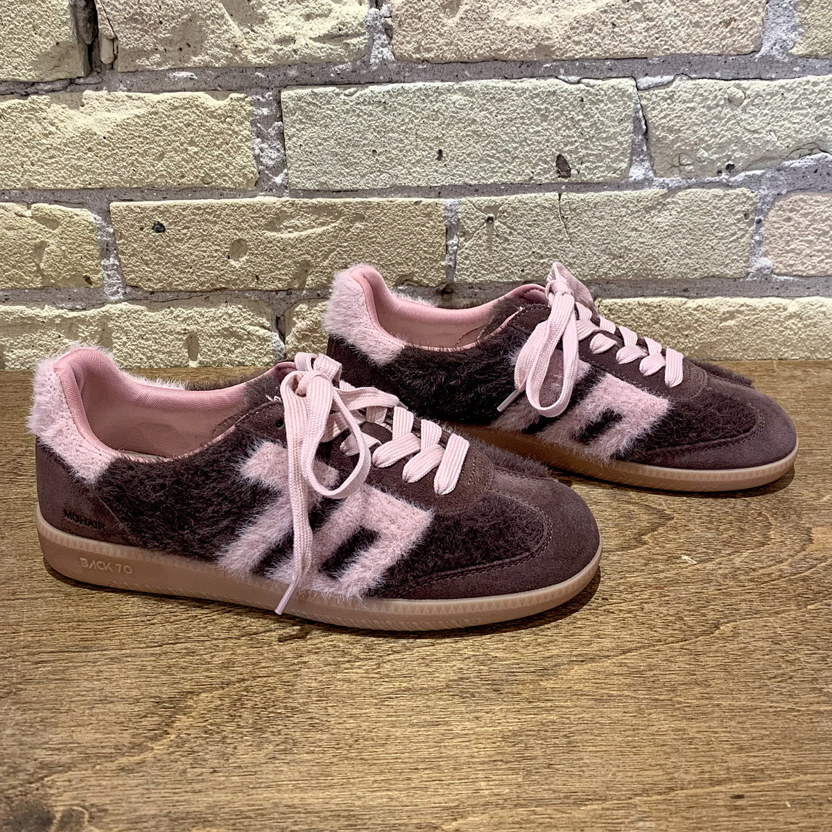 BACK 70 Mohair Coffee Pink