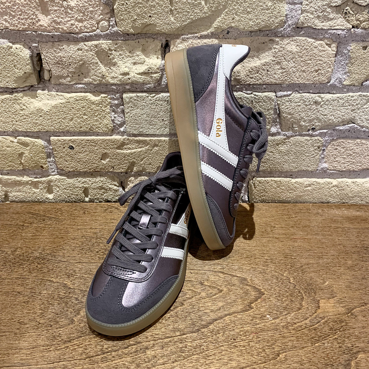 Gola Viper Pewter/Off White/Gum - shoostore