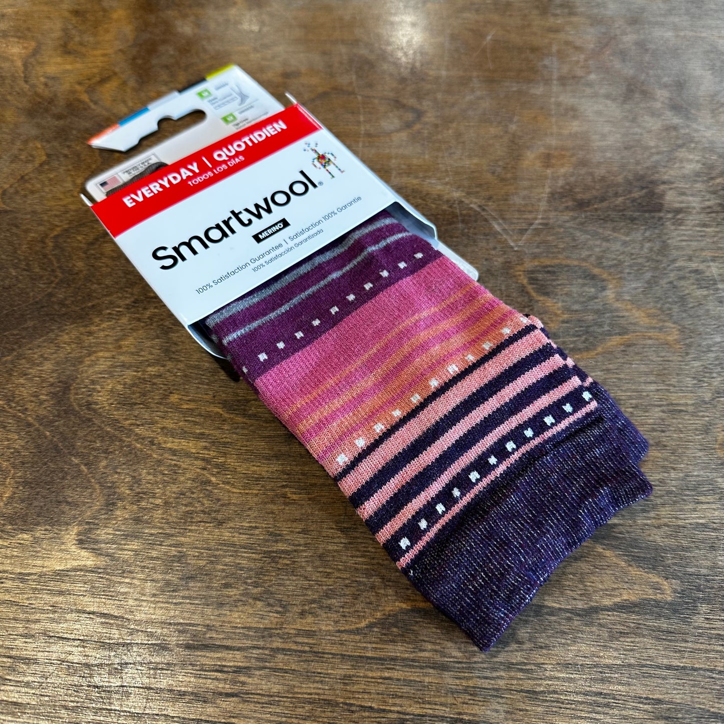 Smartwool Everyday Stitch Stripe Crew Socks