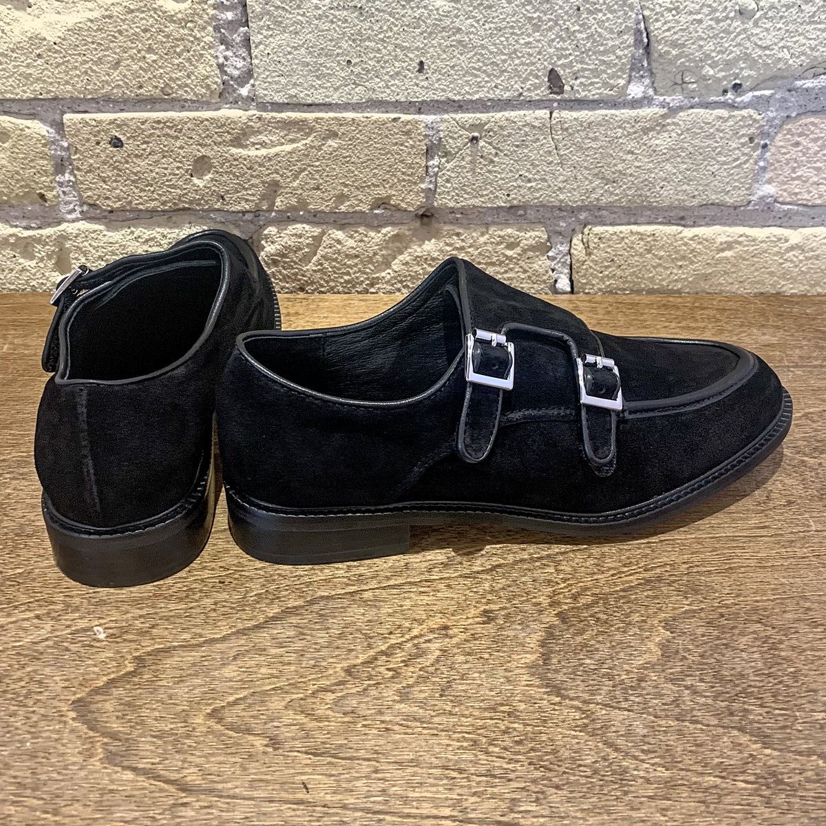 ALL BLACK Wide Belt Guy Black