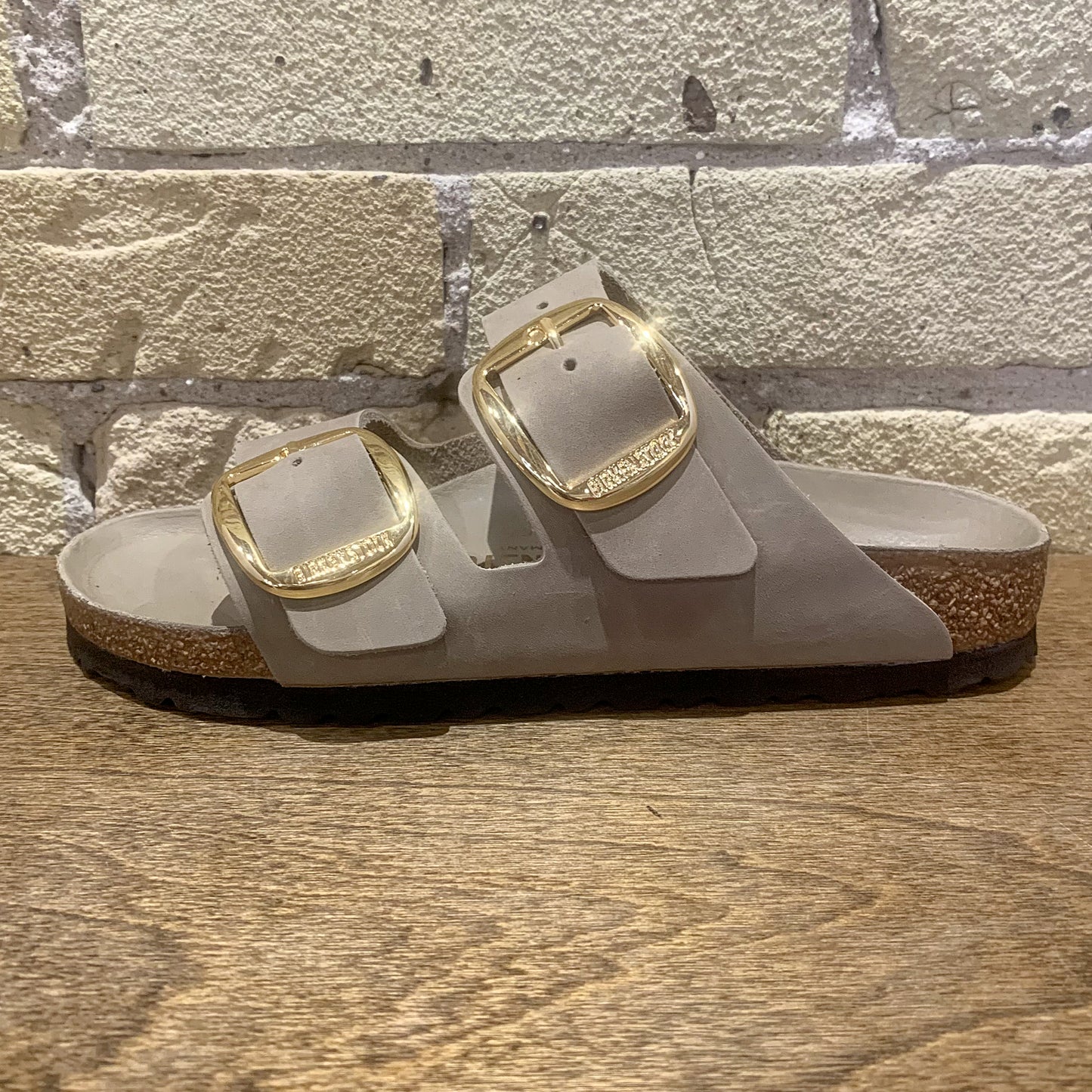 Arizona Big Buckle Tobacco Brown Leather