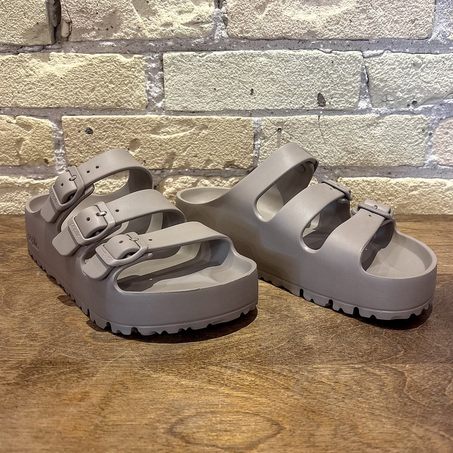 Florida Flex Platform EVA Gray Taupe - shoostore