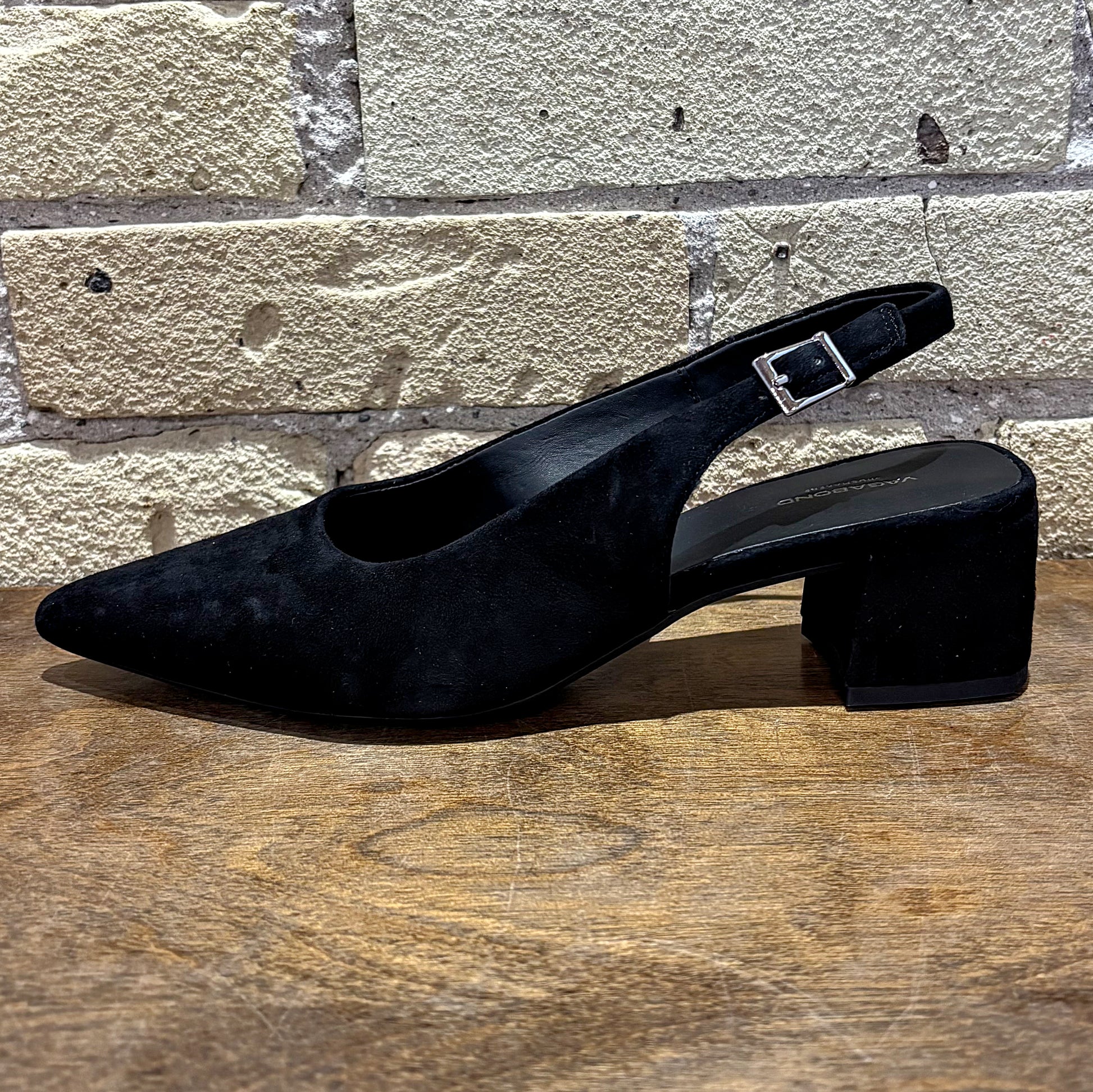 Vagabond Marta Suede Sling Back - shoostore