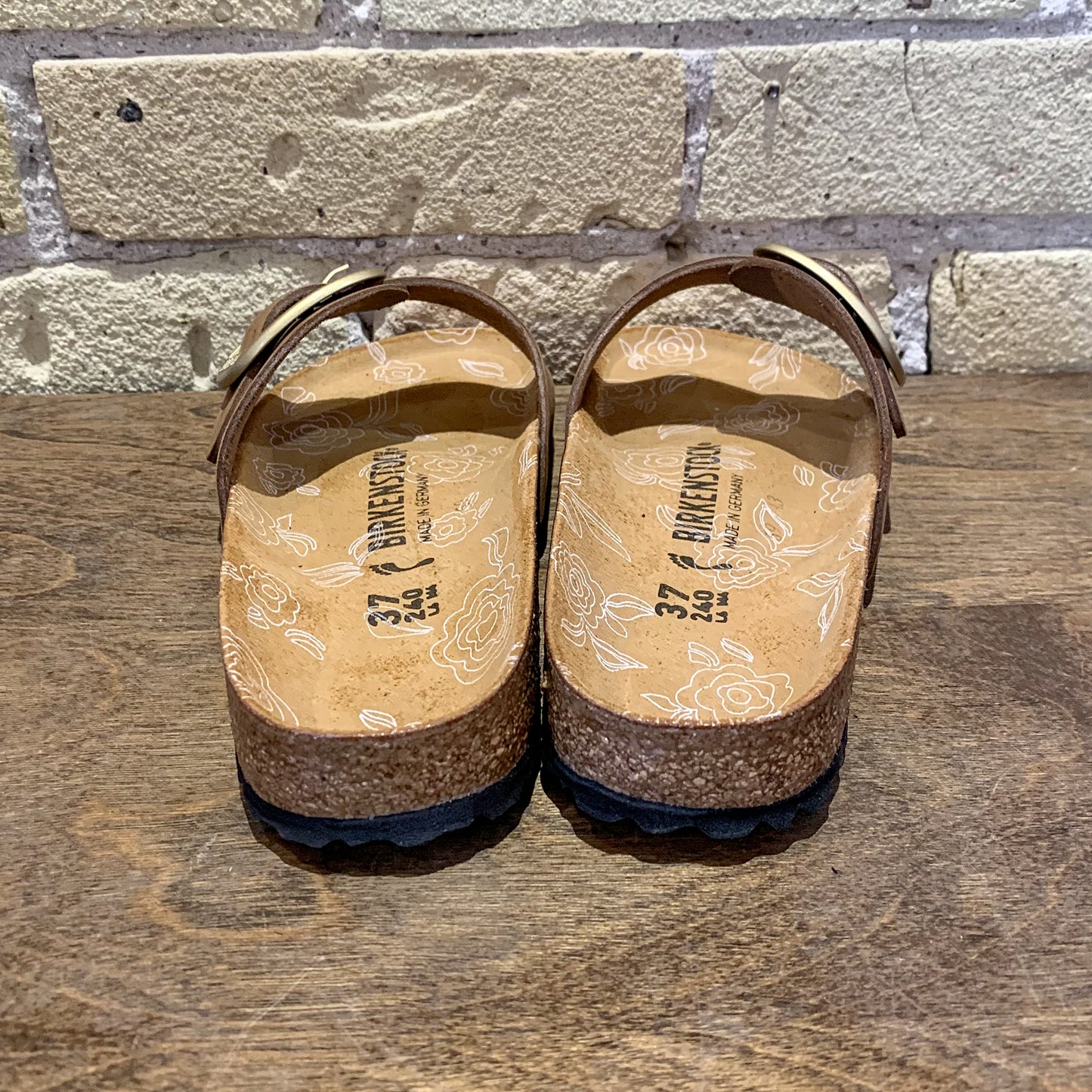 Madrid Big Buckle Mink Nubuck Leather - shoostore